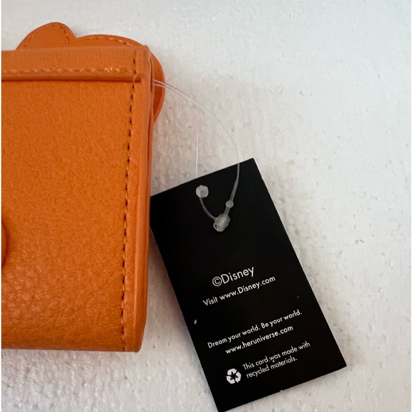 Disney x Our Universe Minnie Mouse Citrus Orange Card Holder Wallet - Picture 6 of 6